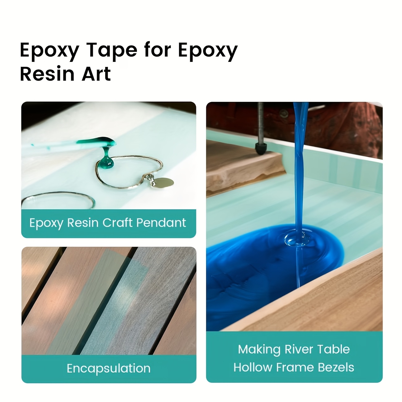 YITAPE Groene Epoxyhars Tape H - Woodworking Resin recensie en prijs